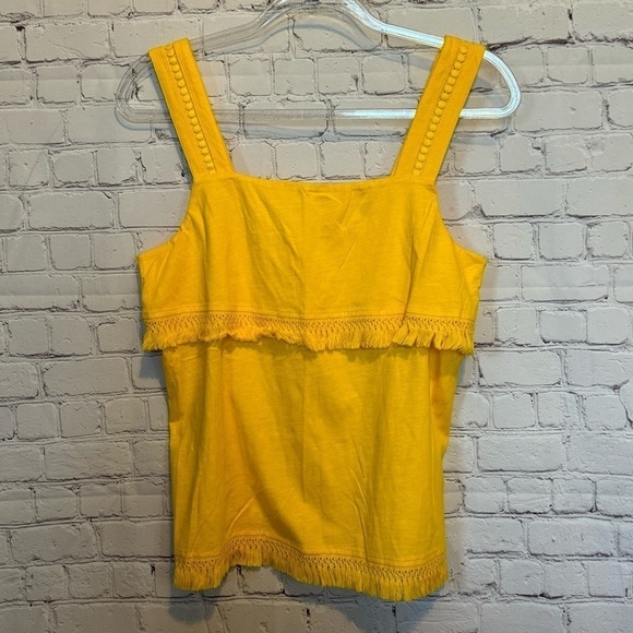 J Crew Ruffle Tank Top size Small - Picture 1 of 10